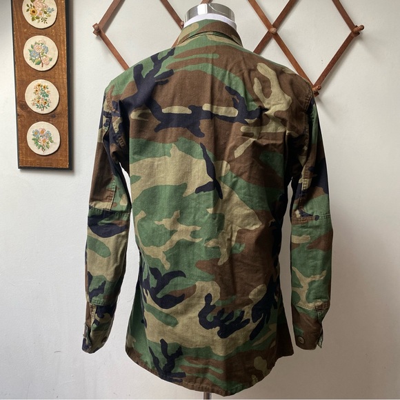 Vintage Military Camo Combat Coat - Picture 5 of 14